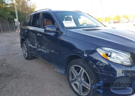 2017 Mercedes-Benz Gle 400 4Matic из США, поврежденный, VIN 4JGDA5GBXHA856863